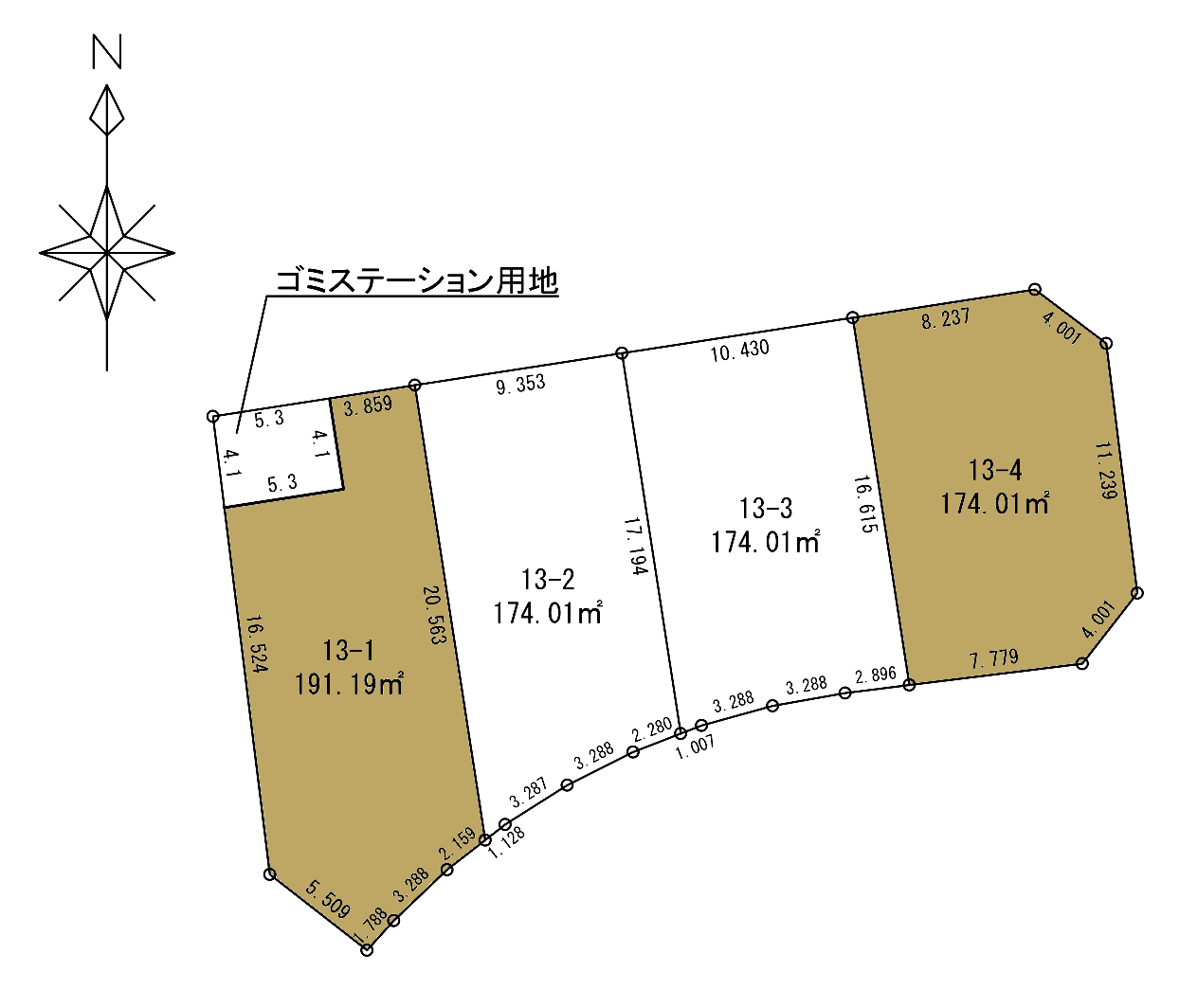 野々市長池／Ｇブロック　13街区4