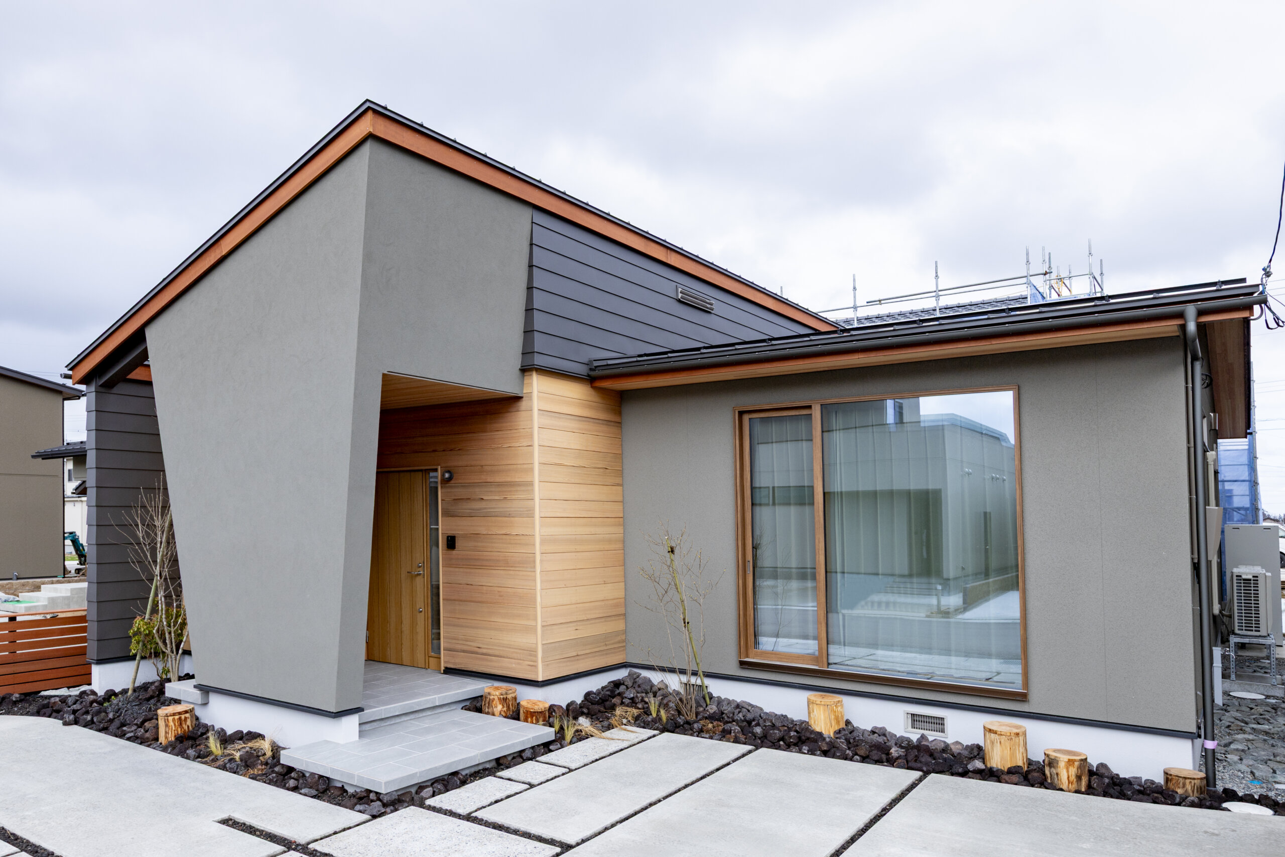 白山市部入道町モデルハウス「部入道の家」